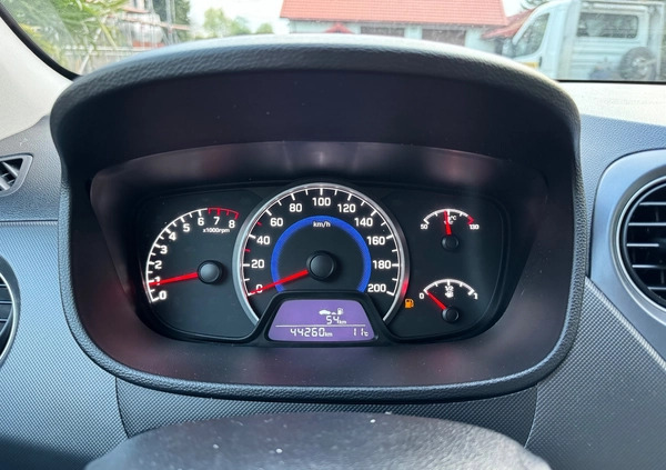 Hyundai i10 cena 37900 przebieg: 44000, rok produkcji 2019 z Prószków małe 191